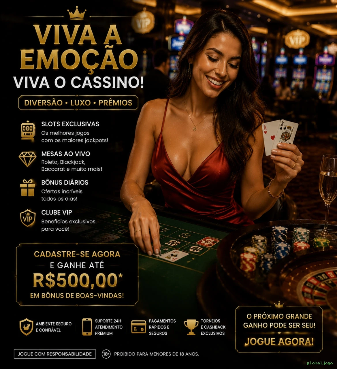 Segurança globaljogo SSL